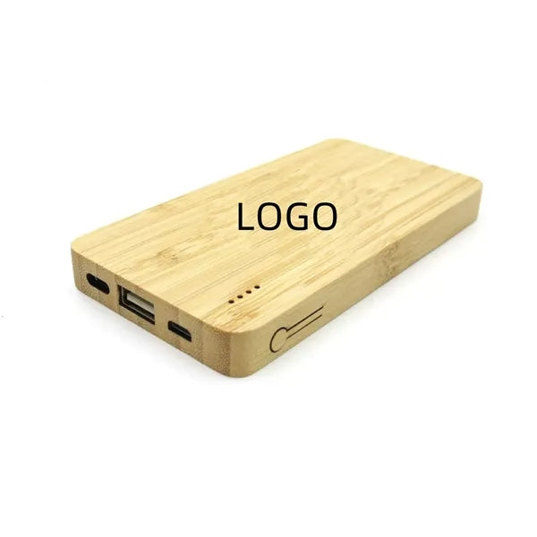 5,000 mAh Bamboo Power Bank