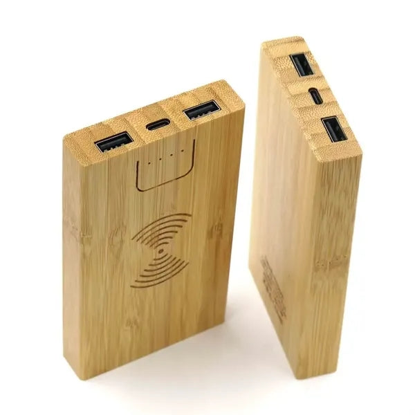 5,000 mAh Bamboo Power Bank