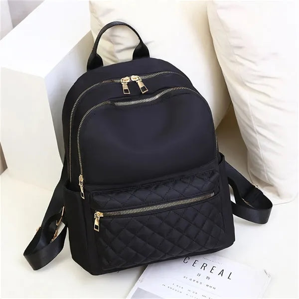 13in Oxford Mini Backpack for Women Daypack