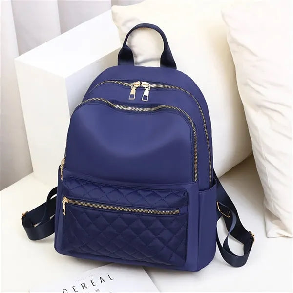 13in Oxford Mini Backpack for Women Daypack