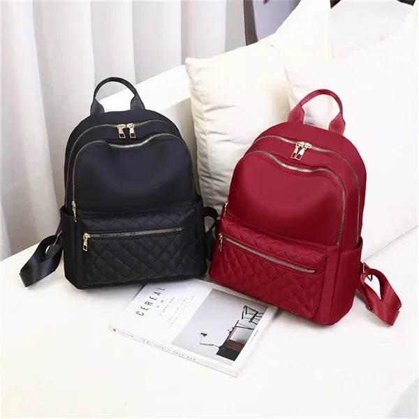 13in Oxford Mini Backpack for Women Daypack