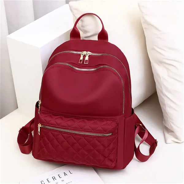 13in Oxford Mini Backpack for Women Daypack