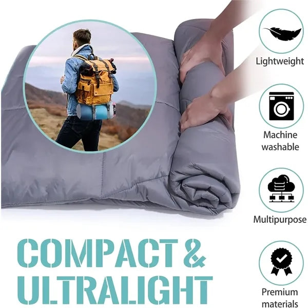 Large Waterproof Outdoor Sleeping Bag Puffy Blanket
