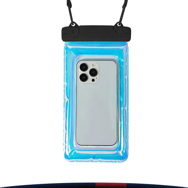 Iridescent Airbag Waterproof Phone Pouch