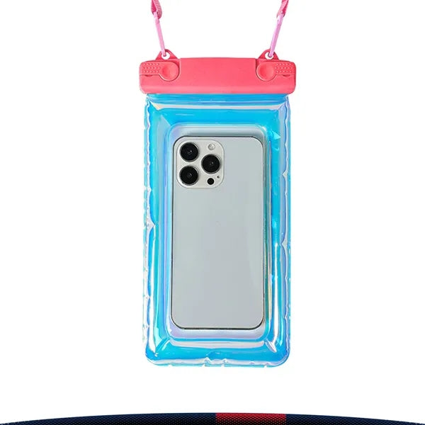 Iridescent Airbag Waterproof Phone Pouch