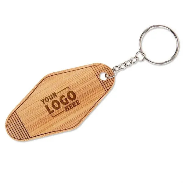 Bamboo Motel Keychain