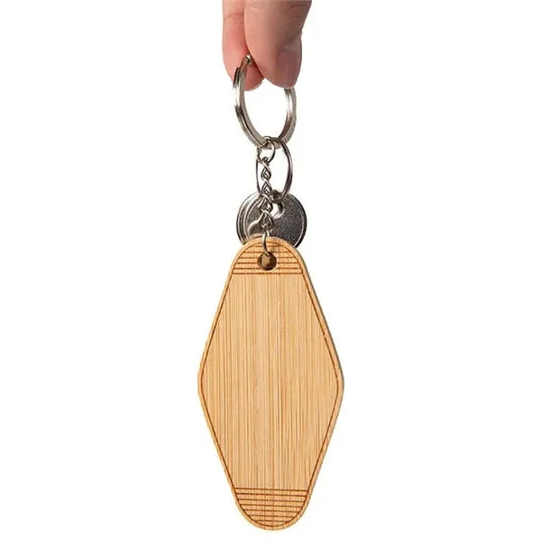 Bamboo Motel Keychain