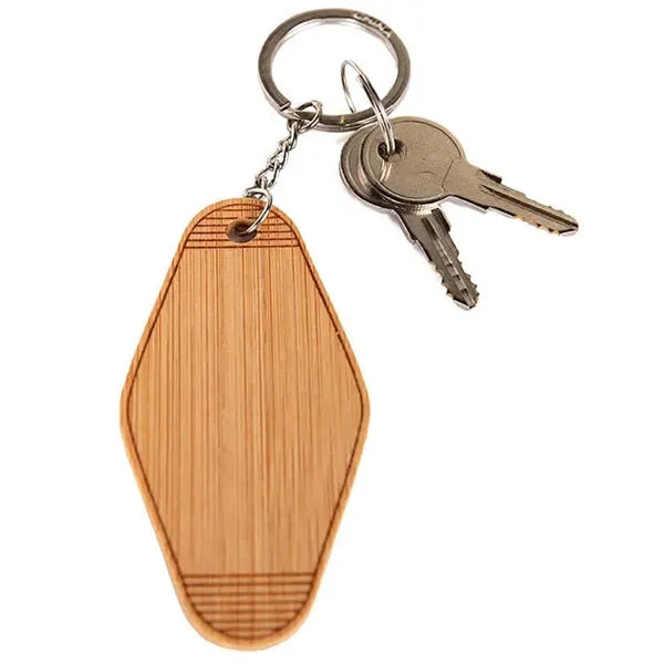 Bamboo Motel Keychain