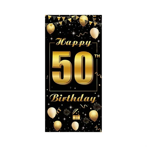 72" x 35" Banner Decoration - Single-Sided Hanging Poster