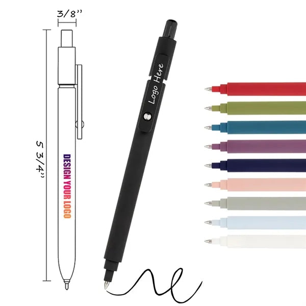 Black Ink Gel Pen