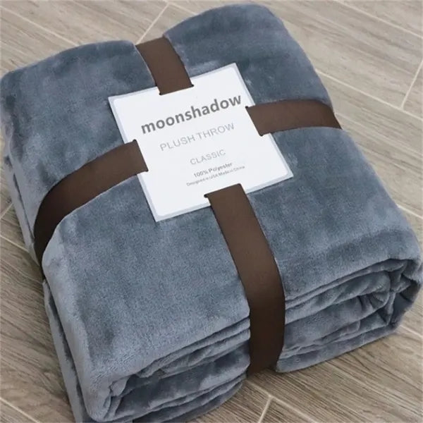Coral Flannel Fleece Blanket Throw 40x60 Inch