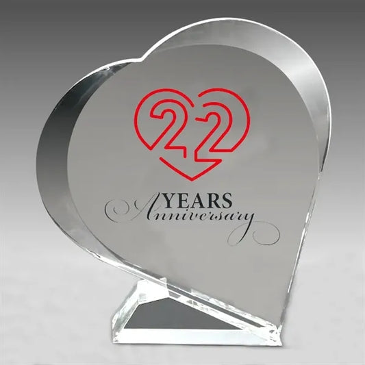 The Giving Heart Crystal Award