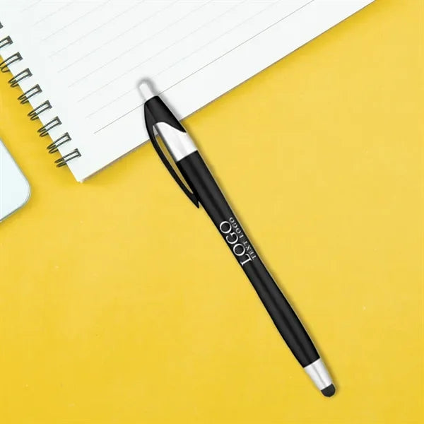Matte Color Stylus Ballpoint Pen