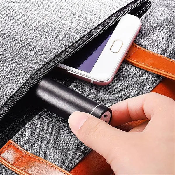 2,600 mAh Mini Portable Aluminum Power Bank Charger