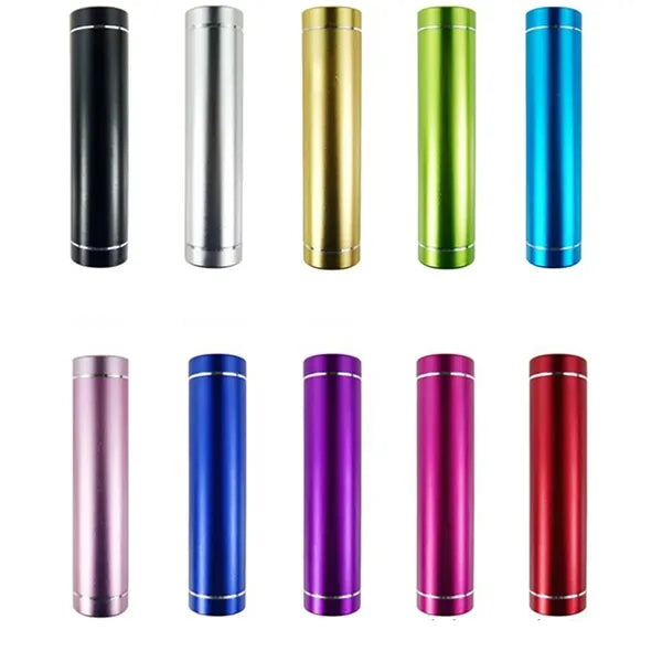 2,600 mAh Mini Portable Aluminum Power Bank Charger