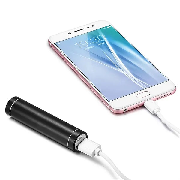 2,600 mAh Mini Portable Aluminum Power Bank Charger