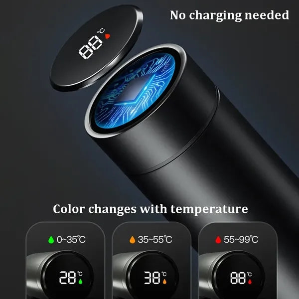 316 Stainless Steel Smart Temperature Display Tumbler