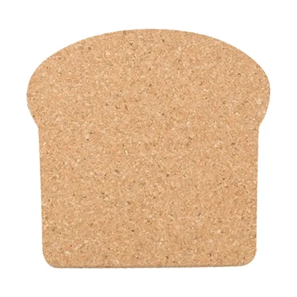 Eco-Friendly Bread-Shaped Cork Coasters