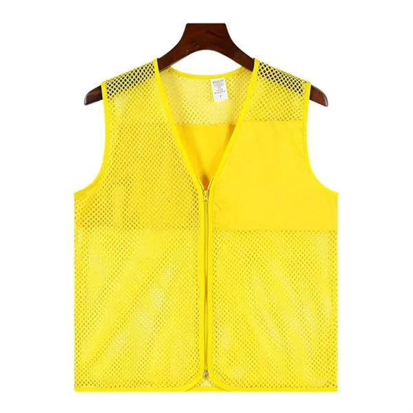 Unisex Mesh Safety Volunteer Vest