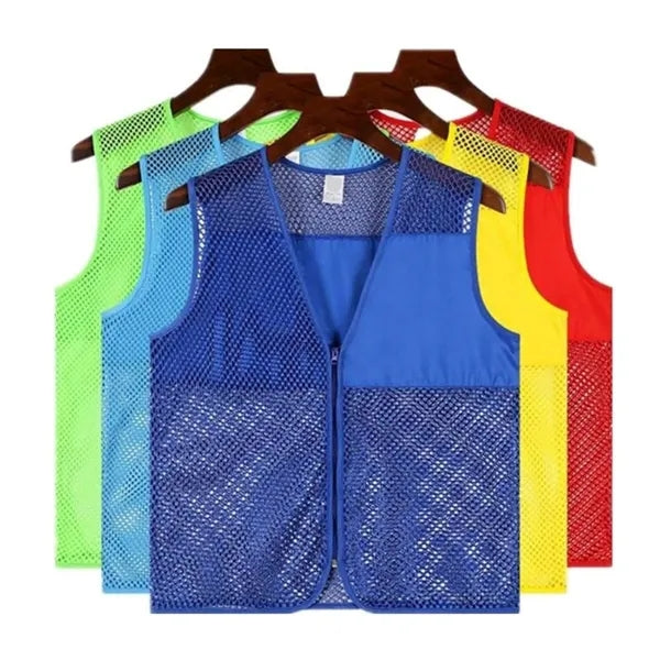 Unisex Mesh Safety Volunteer Vest