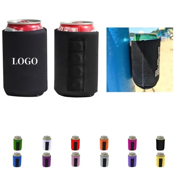 Neoprene Magnetic Can Cooler Holder