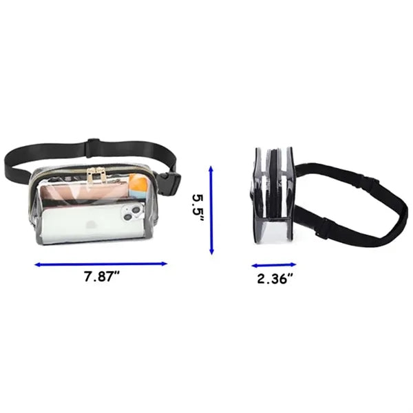 Clear Waterproof Waist Bag