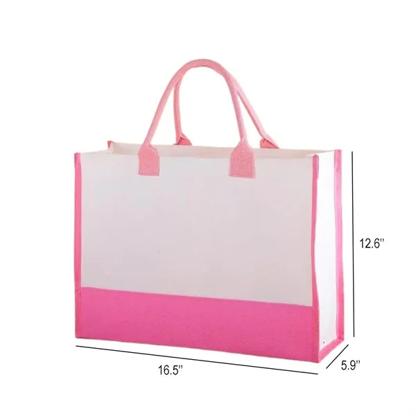 Large Canvas Tote Bag