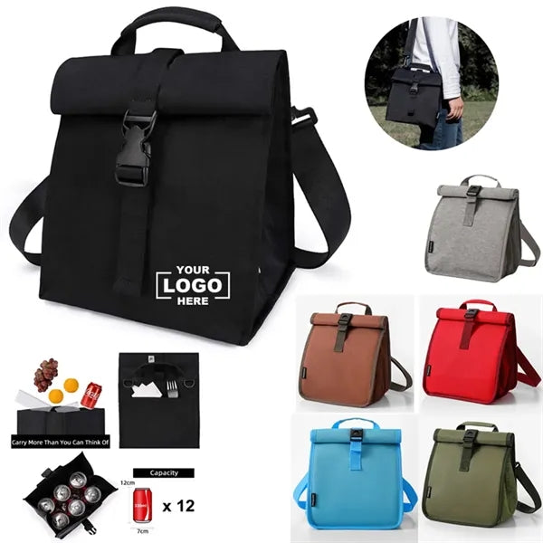 Can Roll Top Backpack Cooler