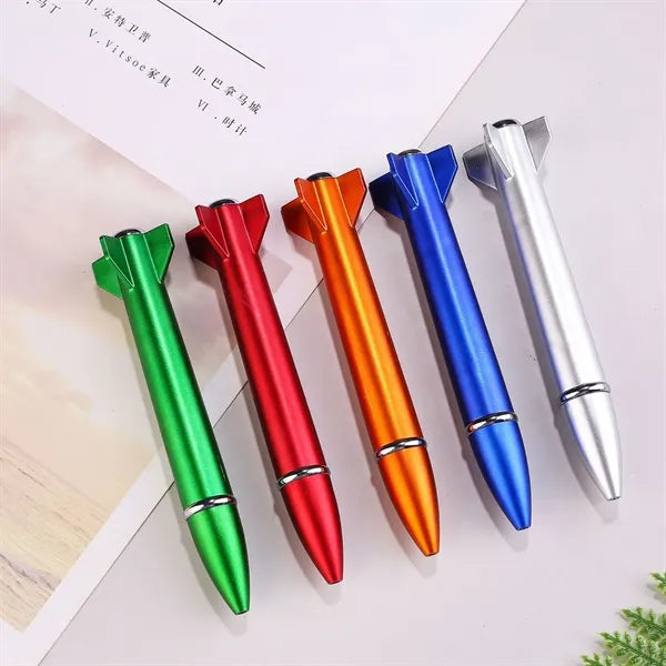 Led Missile Shape Ballpoint Pen