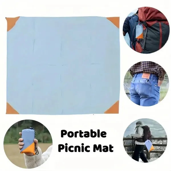 Foldable Pocket Picnic Blanket