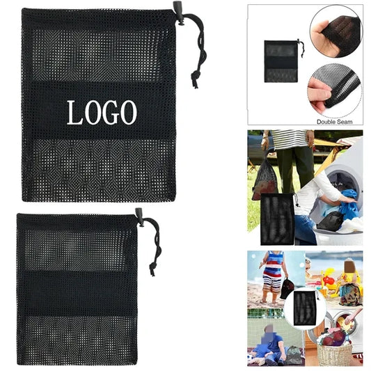 Lightweight Mesh Drawstring Bag