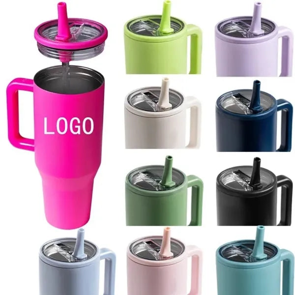 40oz Tumbler Double Wall Vacuum Insulated Water Bottle