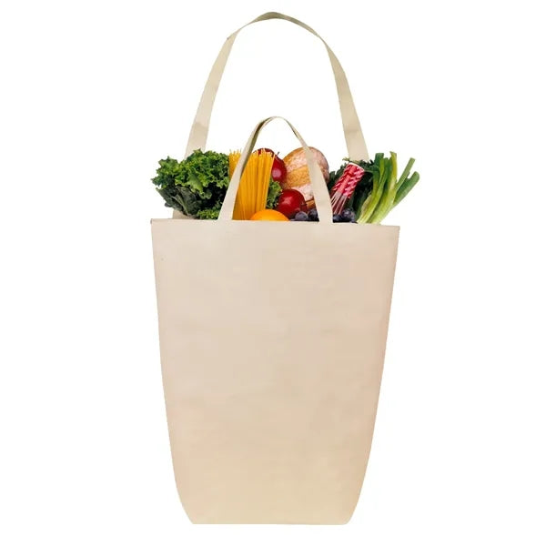 Dual Handle Cotton Shopping Bag
