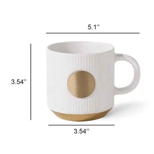 Ceramic Medallion Mug