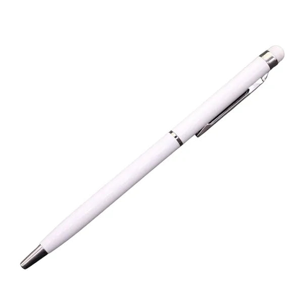 Ergonomic Metal Ballpoint Stylus Pen