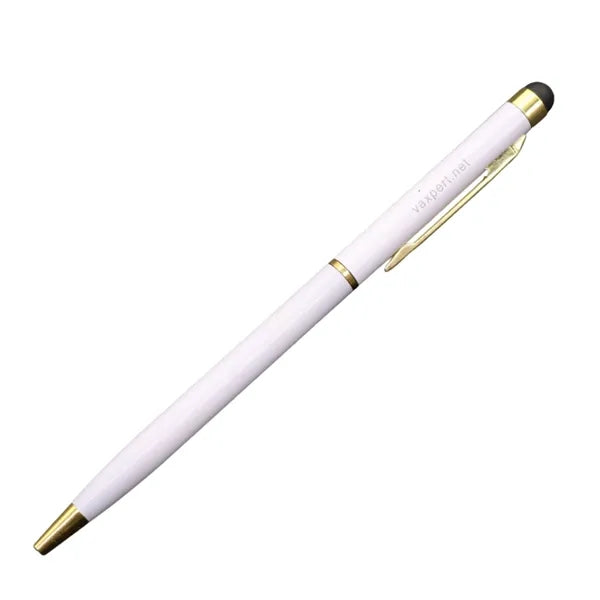Ergonomic Metal Ballpoint Stylus Pen