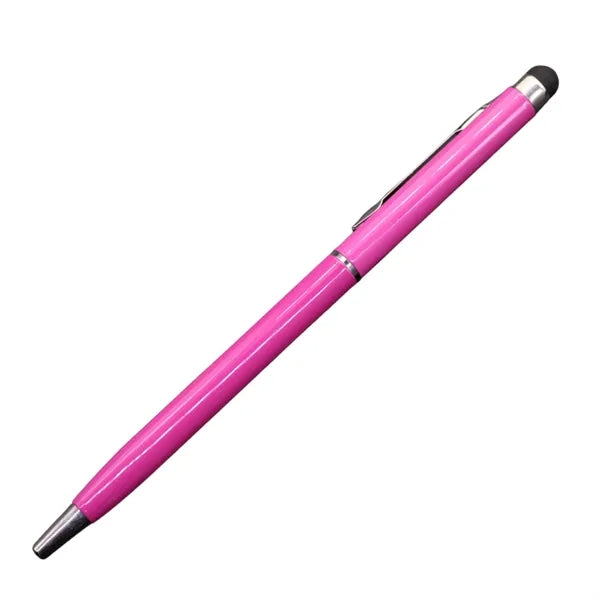 Ergonomic Metal Ballpoint Stylus Pen