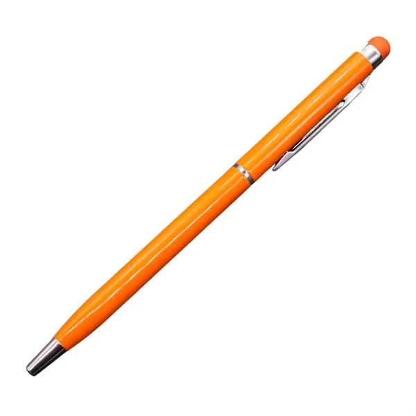 Ergonomic Metal Ballpoint Stylus Pen