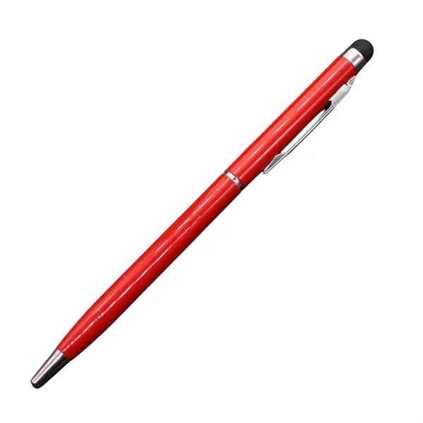 Ergonomic Metal Ballpoint Stylus Pen