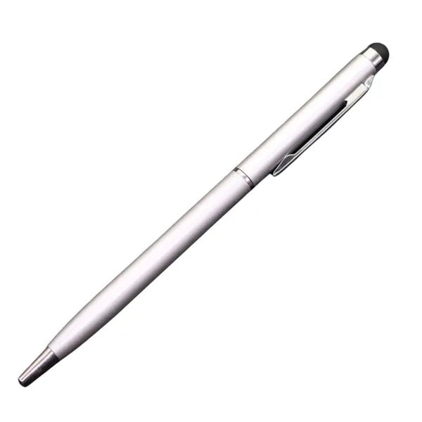 Ergonomic Metal Ballpoint Stylus Pen
