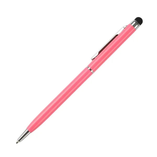 Ergonomic Metal Ballpoint Stylus Pen