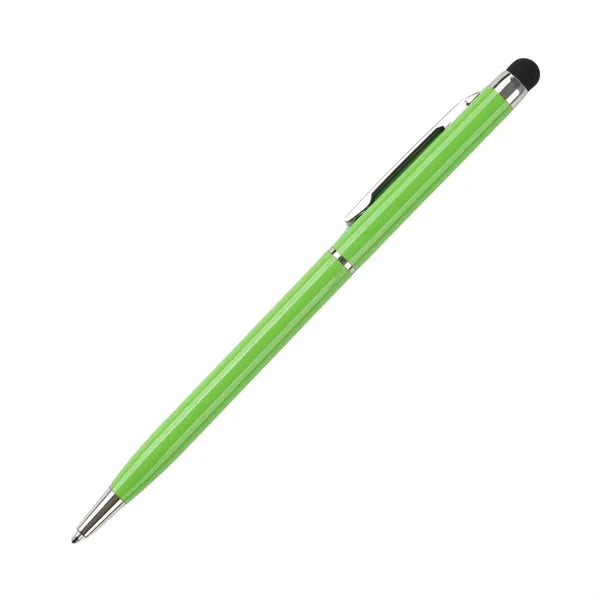 Ergonomic Metal Ballpoint Stylus Pen