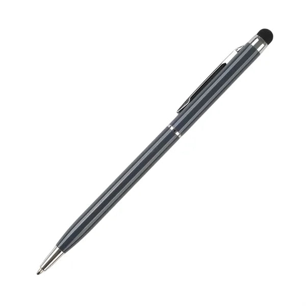 Ergonomic Metal Ballpoint Stylus Pen