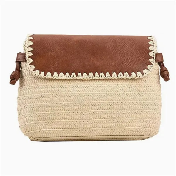 Women's Straw Woven Shoulder Bag