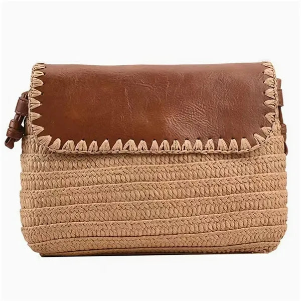 Women's Straw Woven Shoulder Bag