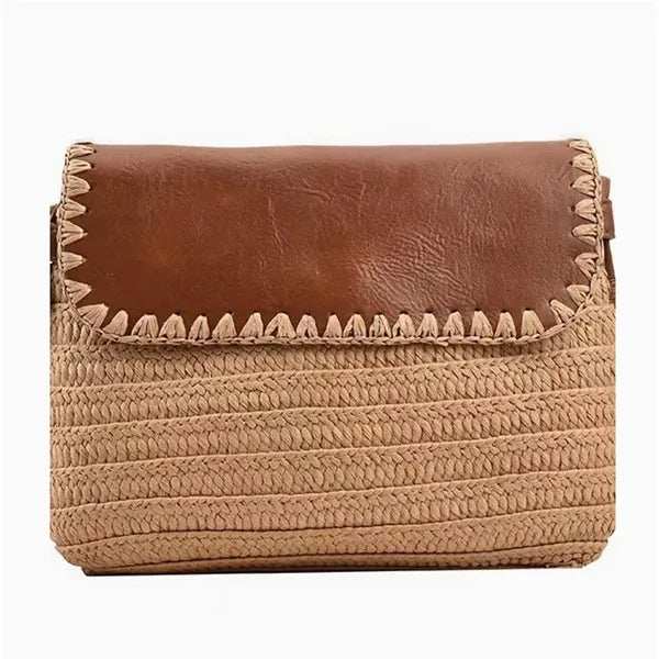 Women's Straw Woven Shoulder Bag