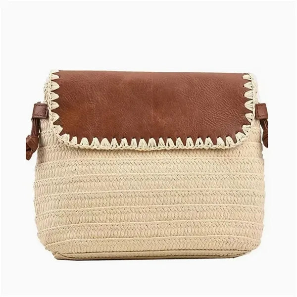 Women's Straw Woven Shoulder Bag