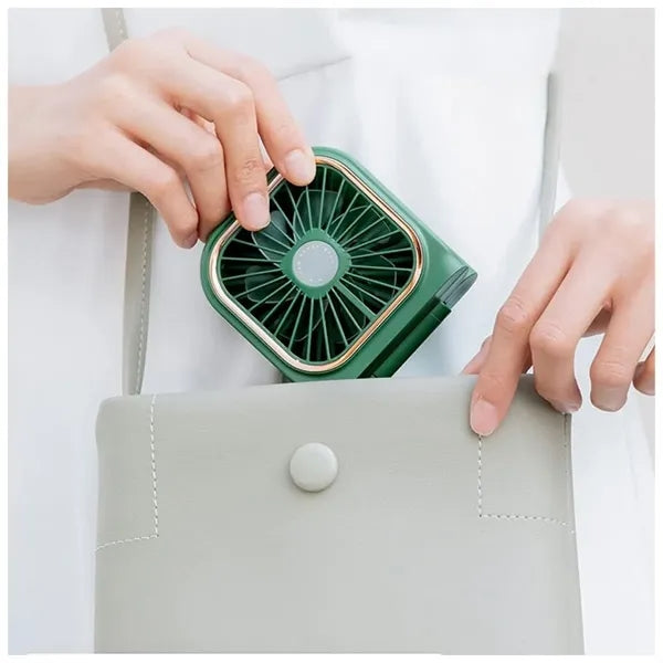 Cell Phone Holder Handheld Charging Fan