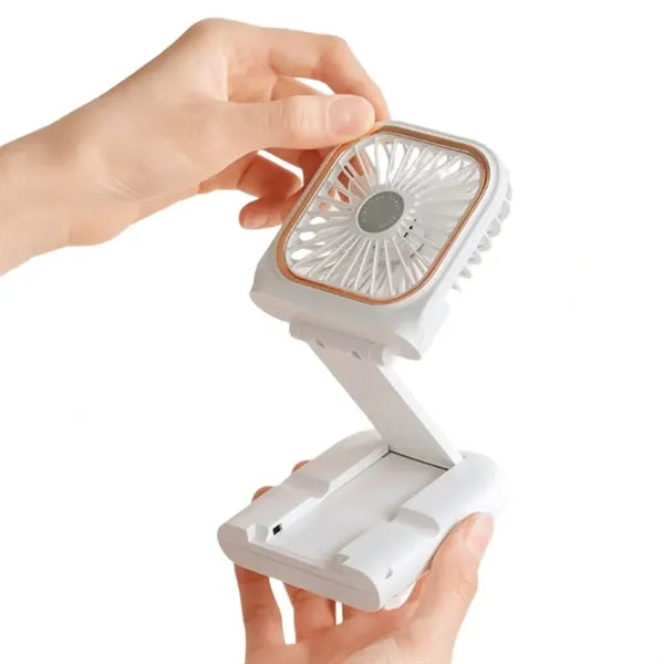 Cell Phone Holder Handheld Charging Fan