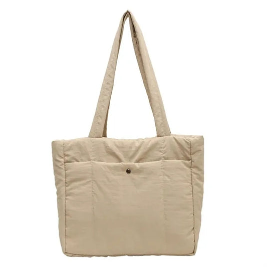 Shoulder Bag Padded Tote Large Capacity
